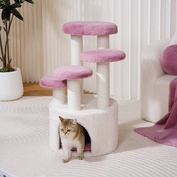 Mushroom Home Cat Tree