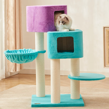 Colorful Living Cat Tree Pro