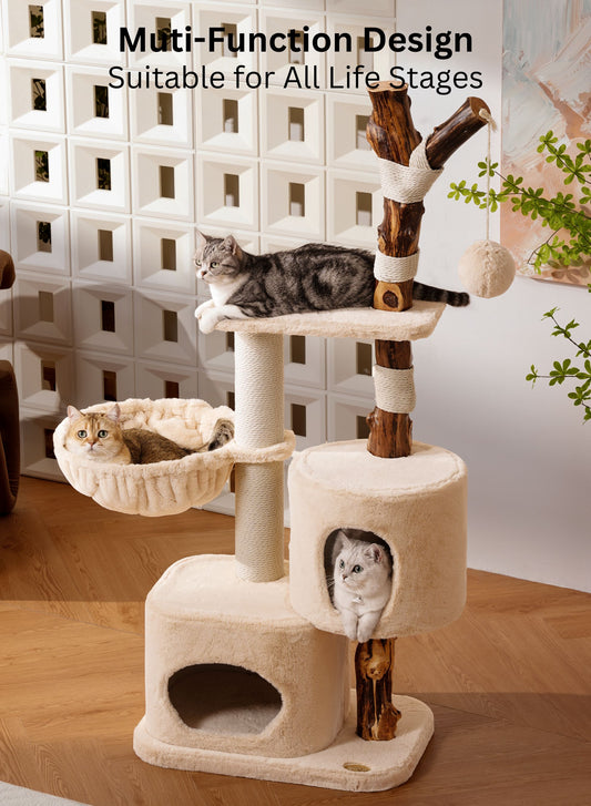 Snow White Treehouse Cat Tree A