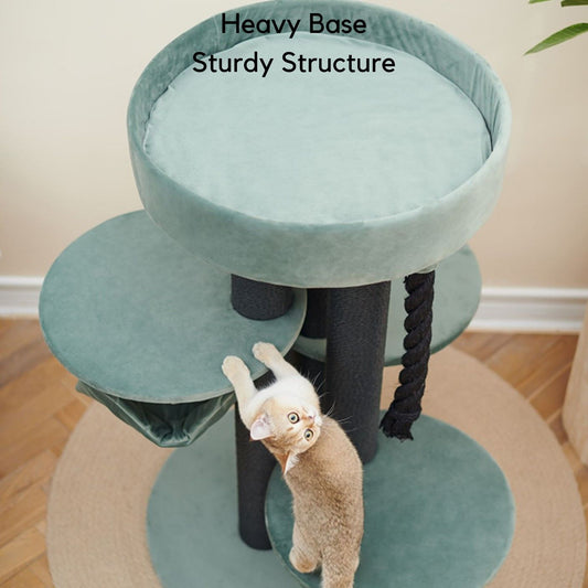 Luxury Green Paradise Cat Tree