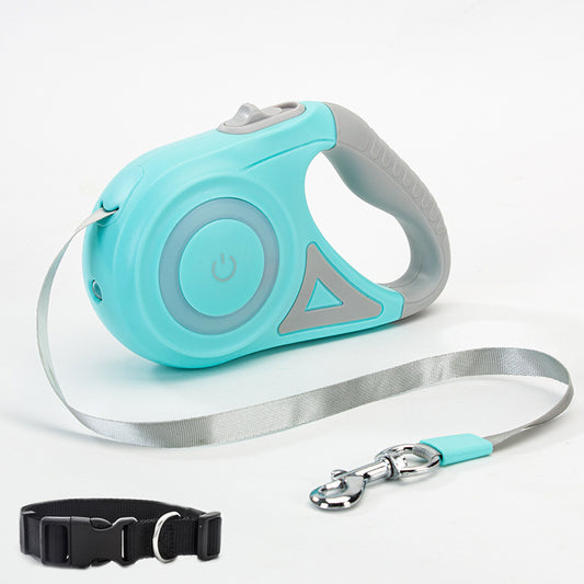 New Glowing Retractable Pet Leash