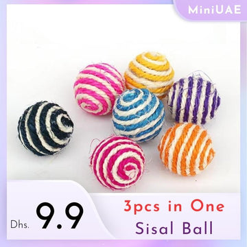 Sisal Ball (3pcs in One)